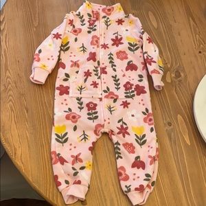 Carter’s fleece playsuit